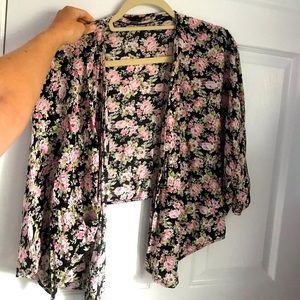 FLORAL KIMONO FOREVER 21